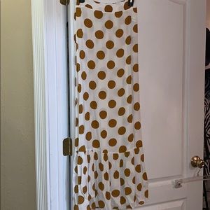 Polka Dot maxi skirt Forever 21